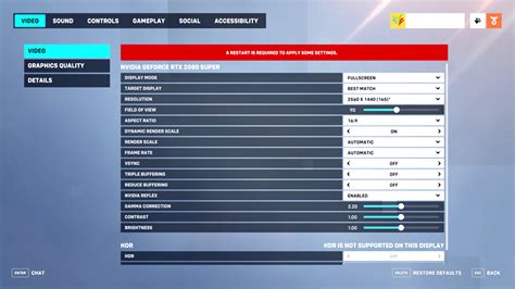 Overwatch best settings for visibility. 2, Brightness should be 1.  Setting Contrast too high W...