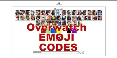 Overwatch chat color. Generate Overwatch chat color codes, apply gradient effects, and create ...