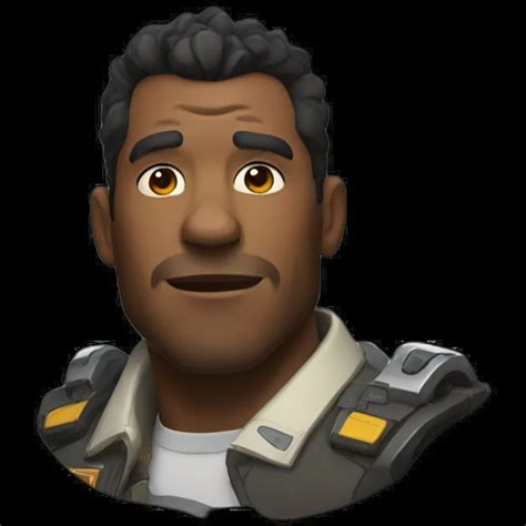 Overwatch emojis winston.  winston's face from overwatch emoji created using AI...