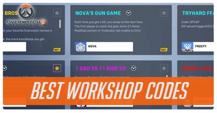 Overwatch gun game code ps4.  Read on to see the best workshop codes avai...