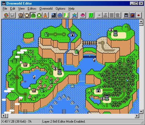Overworld Editor Super Mario World Wikia Fandom
