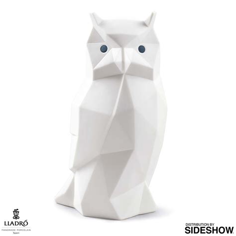 Owl (Matte White) Porcelain Figurine Sideshow Collectibles