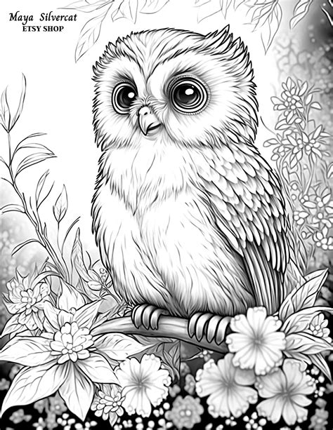 Owl Coloring Books