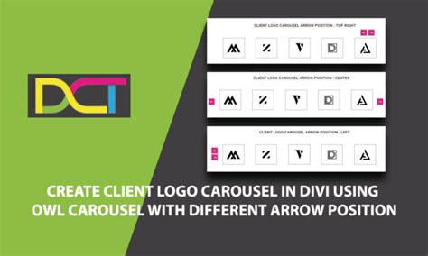 Owl carousel divi.  Showcase clients logo to authenticate your trust w...