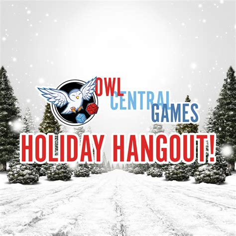 Owl central games. Shop Owl Central Games to find great deals on all kinds of trading card games, board games, table top games, and more! Shop with confidence at your local Millersville game store. 