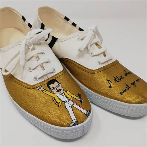 Own a Pair of Freddie Mercury Sneakers: A Tribute to a Rock Legend