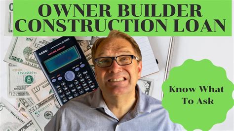 24 thg 5, 2021 ... you plan to be an Owner-Builder, you need to consider financing issues! ... construction funding to a party that has no experience in building a .... 