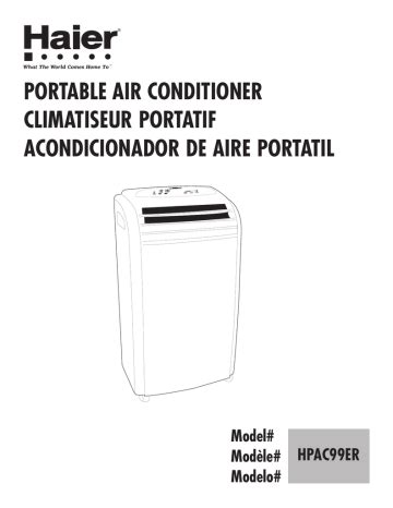 Owner manual haier hpac99er air conditioner. - Samsung galaxy y pro duos manuale utente.