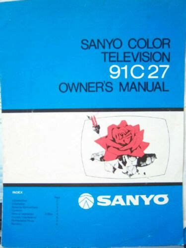 Owner manual sanyo ce21dg1 b color tv. - Como dibujar manga, vol. 10: personajes masculinos/ how to draw manga, vol. 10.