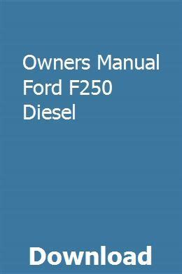 Owners Manual For The 1973 Ford F250 Pdf Pdf / Vodic