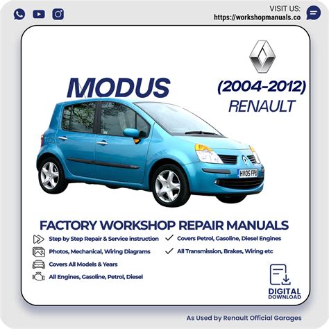 Owners Renault Modus Manual Download