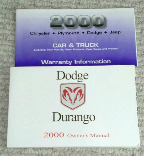 Owners manual 2000 dodge durango slt. - Whirlpool range super capacity 465 manual.