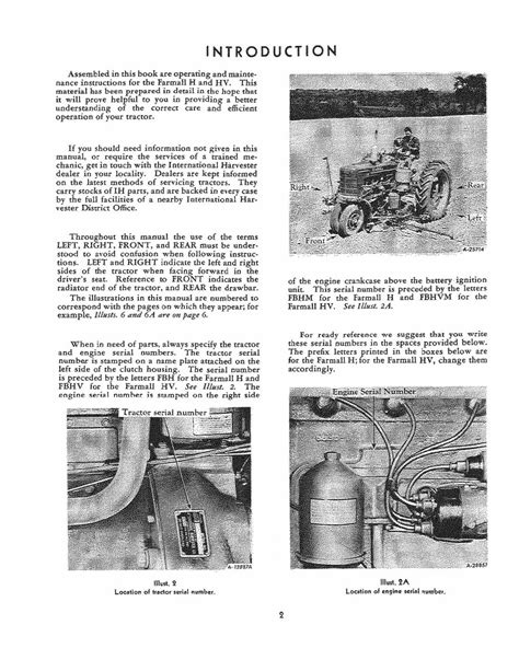 Owners manual farmall h and hv tractors. - Instructors resource manual with tests by k elayn martin gay.