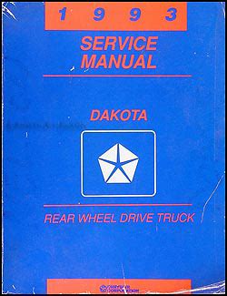 Owners manual for 1993 dodge dakota. - Regards sur la faïence de fès.