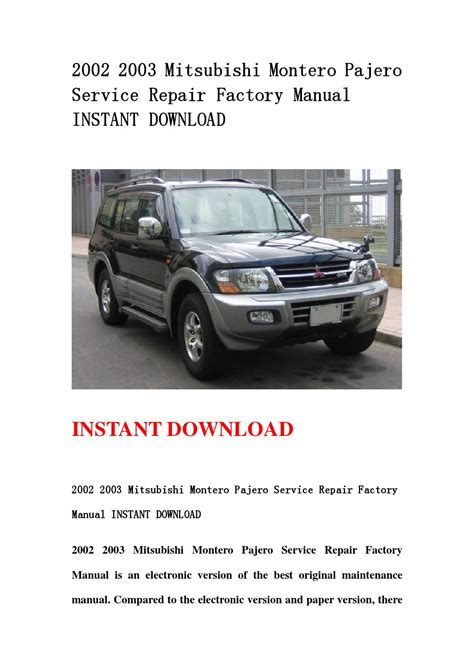Owners manual for 2002 mitsubishi montero sport. - The love mindset an unconventional guide to healing and happiness.