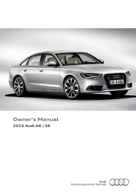 Owners manual for 2015 audi a6. - Tvs scooty pep plus service manual.