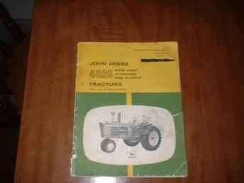 Owners manual for 4020 john deere. - The national outdoor leadership schools wilderness guide.