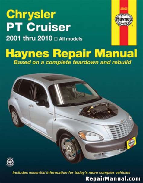 Owners manual for a 2001 pt cruiser. - Free download for workshop manual for bt50.