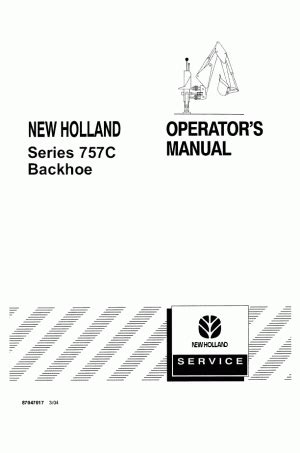 Owners manual for a 757c backhoe attachment. - Yamaha tzr250 1990 manuale di servizio di riparazione.