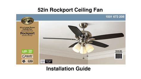 Owners manual for a hampton ceiling fan. - Art poétique de boileau, étude et analyse..