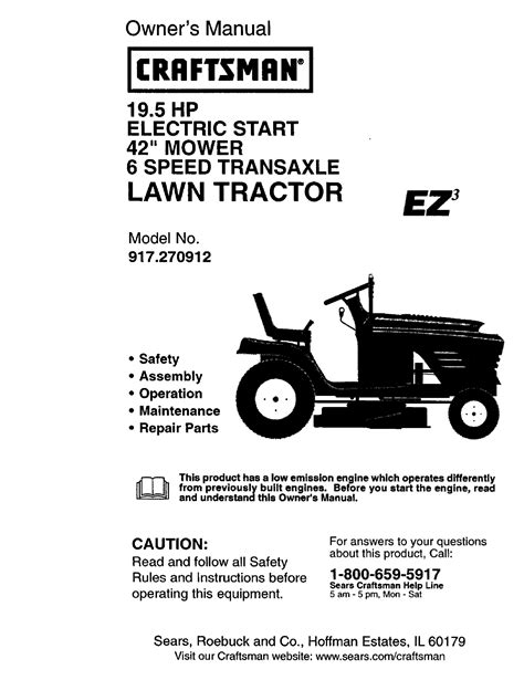 Owners manual for craftsman lawn mower ltz1000. - Documents sur la mise en ordinateur des données biographiques.