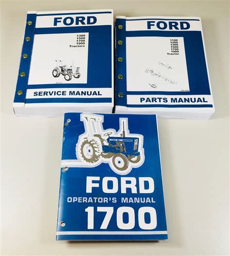 Owners manual for ford 1700 tractor. - 2007 toyota 4runner repair manual volume 2 only volume 2.