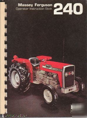 Owners manual for massey ferguson 240. - The night parade of one hundred demons a field guide to japanese yokai.