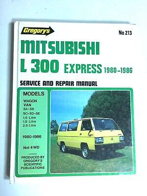 Owners manual for mitsubishi express vans. - Hard-boiled wonderland und das ende der welt..