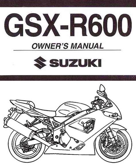 Owners manual for suzuki gsxr 600. - Suzuki df25 df30 viertakt service handbuch.