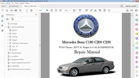 Owners manual of mercedes benz c180. - Repair manual for 2003 ford ranger.
