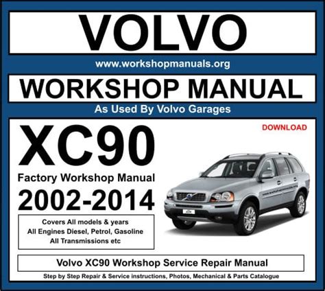 Owners manual of volvo xc90 2006 for refrigerant. - Zf 4 hp 22 transmission workshop manual free.