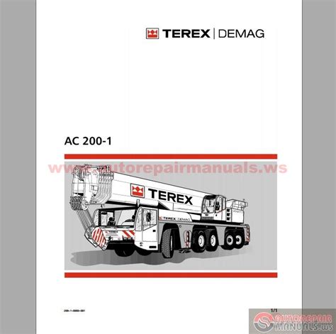 Owners manual on a demag crane. - 2255 723 1998 arctic cat powder special efi zr 600 efi snowmobile service manual.