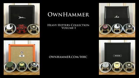 Ownhammer heavy hitters.  The additional speaker options also make this pack that much more vers...