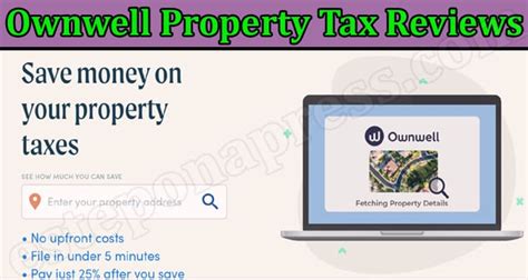Ownwell property tax reviews. Ownwell combines technology and local expertise to help real estate owners save money on property taxes. Save money on your property taxes. With no upfront commitment, our local experts manage your appeal from start to finish. ... Our local property tax experts are armed with cutting-edge technology to build the best … 