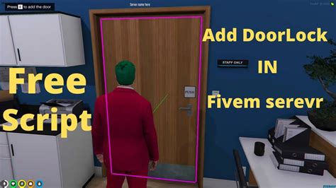 Ox_doorlock fivem. This is my Discord server: https://discord.gg/7prxECaP6JIf you are interested to the script, you can find it here: https://jaksam1074-fivem-scripts.tebex.io/... 
