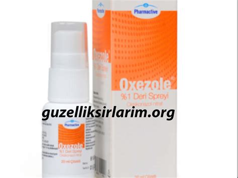 Oxezole sprey ne için kullanılır
