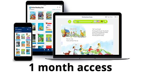 Oxford Reading Club Online Access - 1 month access code