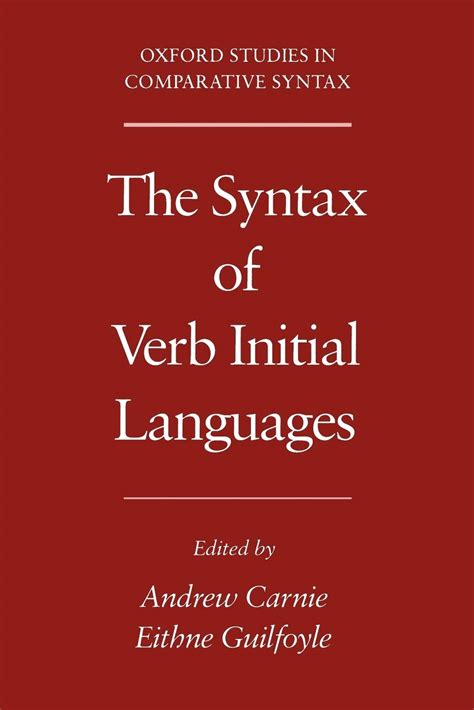 Oxford Studies In Comparative Syntax