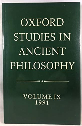 Oxford Studies in Ancient Philosophy - Volume LIII - DOKUMEN.PUB