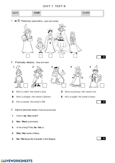 Oxford Treetops 3 Unit 1 Test
