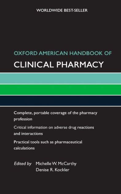 Oxford american handbook of clinical pharmacy by michelle w mccarthy. - Mastering ap instant access for human anatomy physiology laboratory manual cat version update 10e.