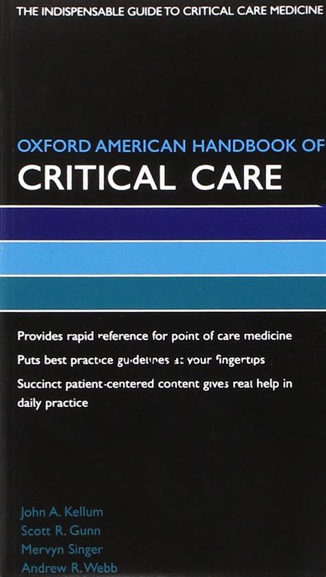 Oxford american handbook of critical care book and pda bundle. - Discorsi di gotamo buddho del majjhimanikāyo.