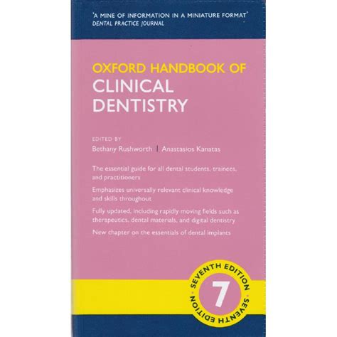 Oxford handbook of clinical dentistry 7th edition. - The vastu vidya handbook the indian feng shui.