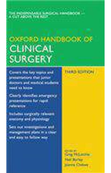 Oxford handbook of clinical surgery download. - Looney tunes and merrie melodies a complete illustrated guide to the warner bros cartoons.