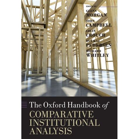 Oxford handbook of comparative institutional analysis. - Mastering physics solution manual 14th edition.