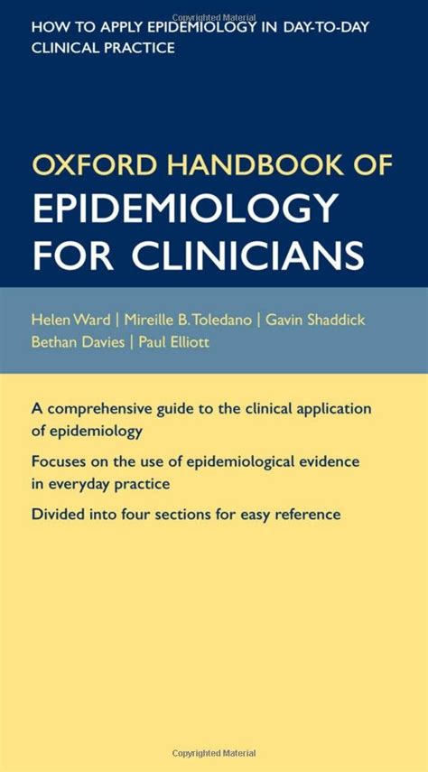 Oxford handbook of epidemiology für kliniker oxford medical handbooks. - Price guide for the beatles american records.
