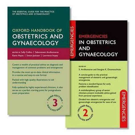 Oxford handbook of obstetrics and gynaecology and emergencies in obstetrics. - Christensen kockrow nursing study guide answer key.