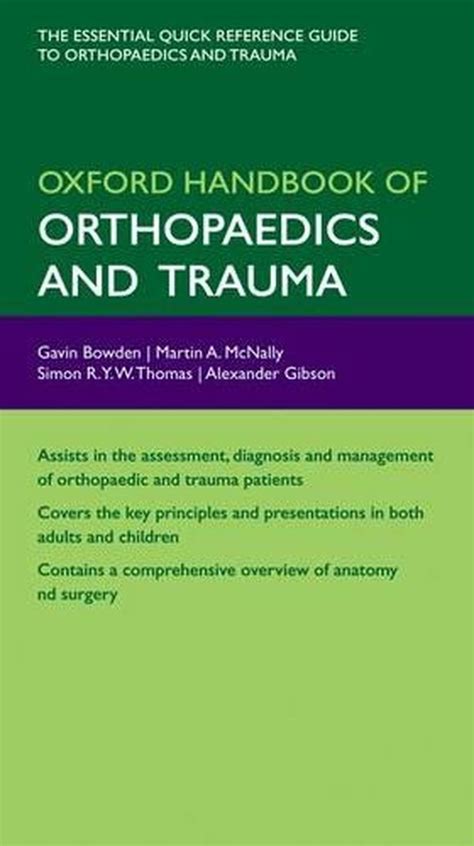 Oxford handbook of orthopaedics and trauma oxford handbook of orthopaedics and trauma. - Absprachen über die verwendung empfängnisverhütender mittel.