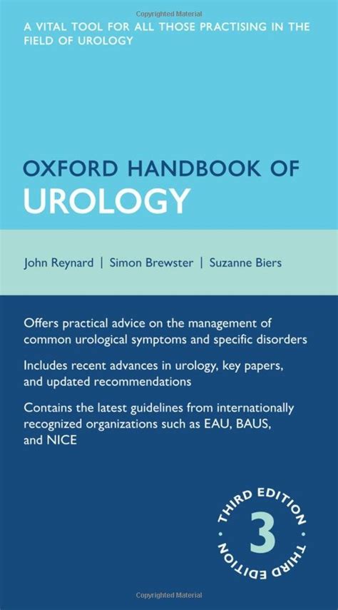 Oxford handbook of urology oxford handbook series. - Handbuch der elektronischen registrierkasse von sanyo.