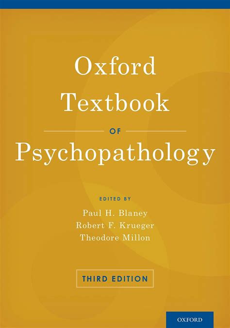 Oxford textbook of psychopathology oxford series in clinical psychology. - Human body systems student guide and sourcebook.